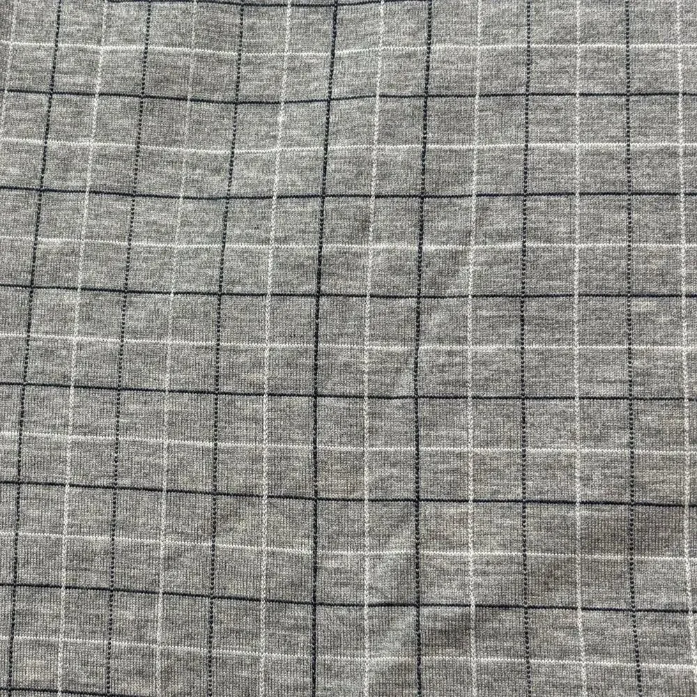 Vintage Polo Golf Ralph Lauren Polo Shirt Men's XL Heather Gray Windowpane Check